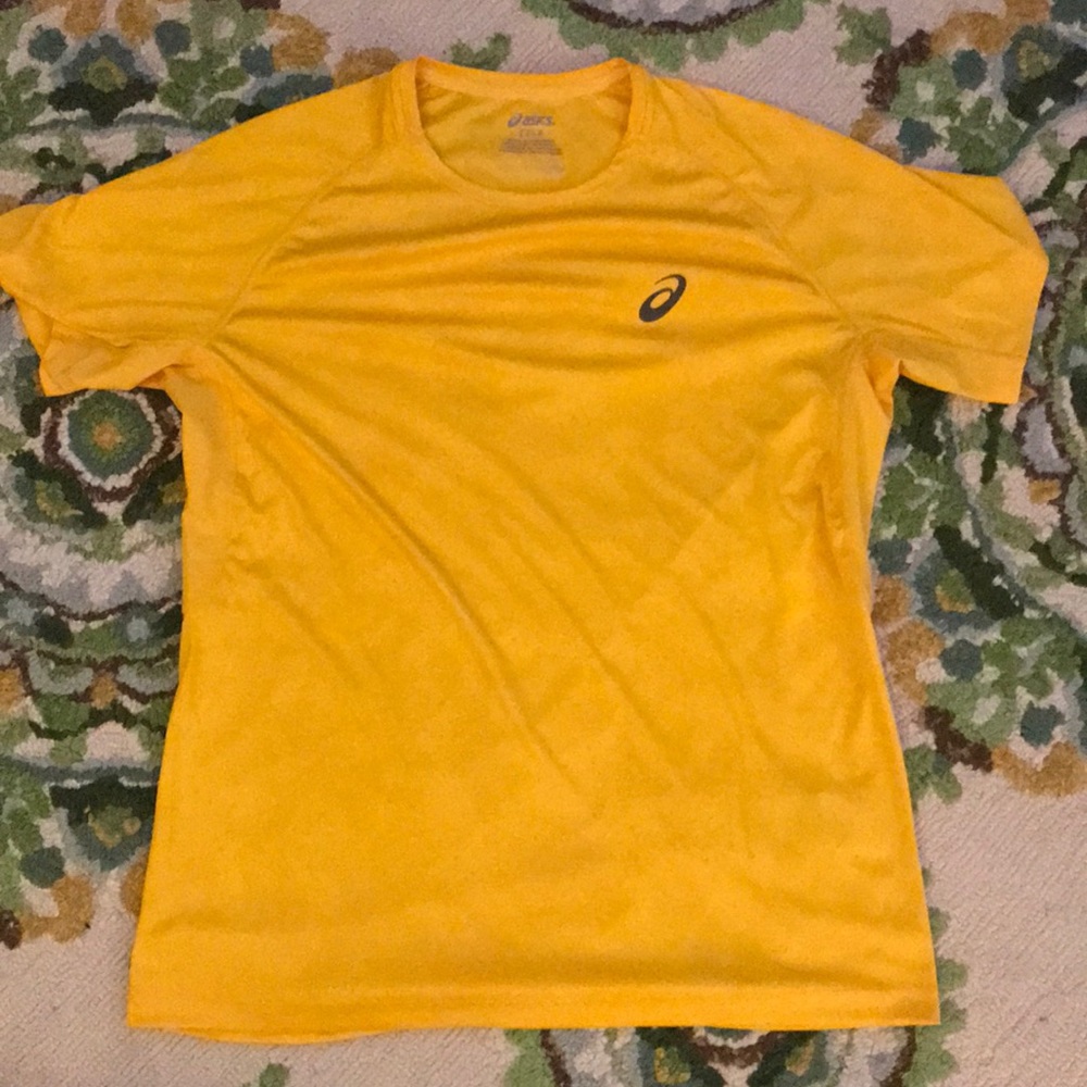 ASICS motion dry work out shirt
